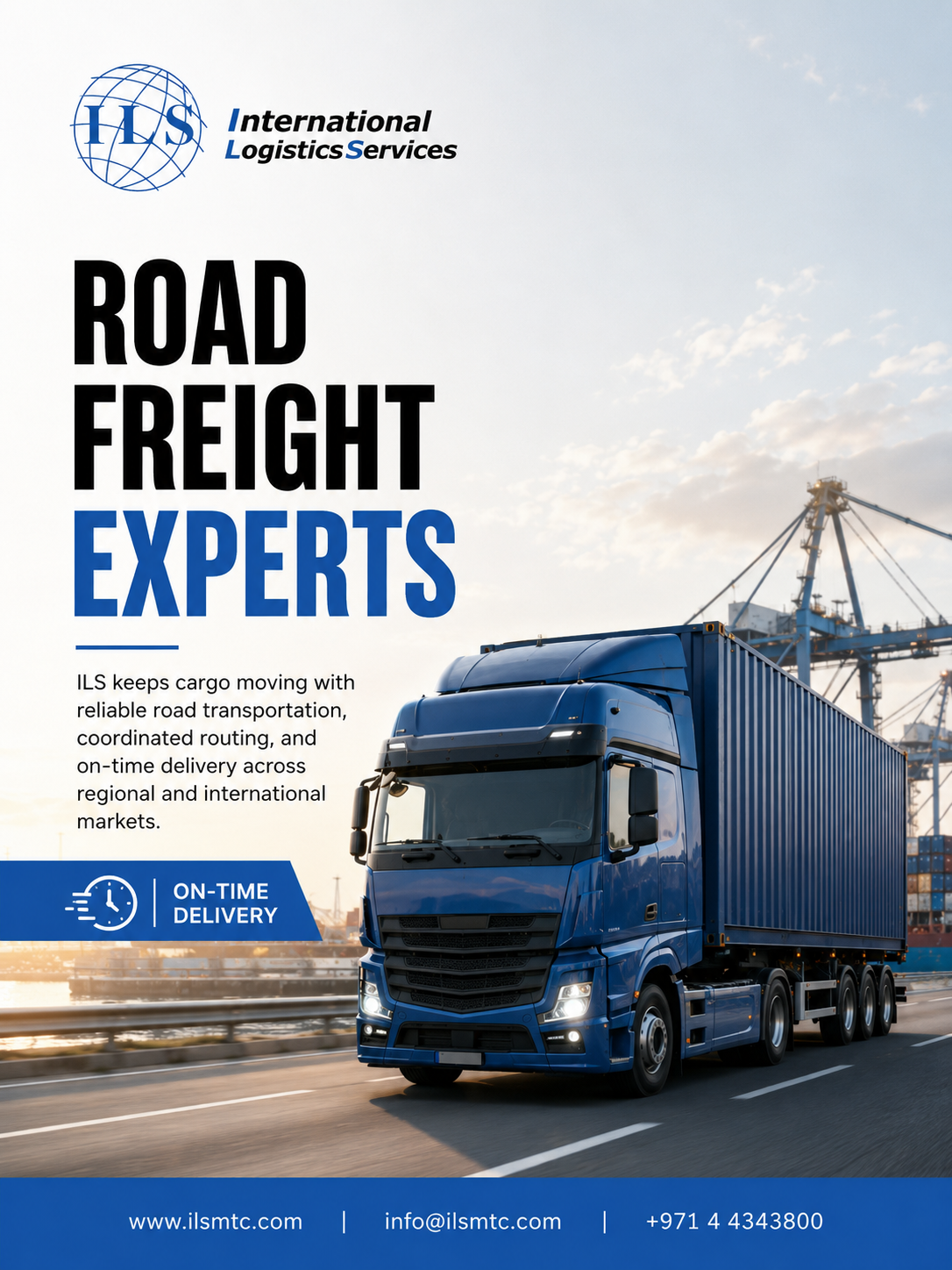 ILS social media design — Road Freight Experts